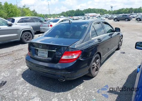 2008 Mercedes-Benz C 350 Sport из США, поврежденный, VIN WDDGF56X28F106480